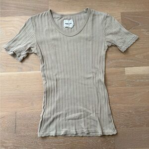 Rudy Jude Pointelle Tee - sand